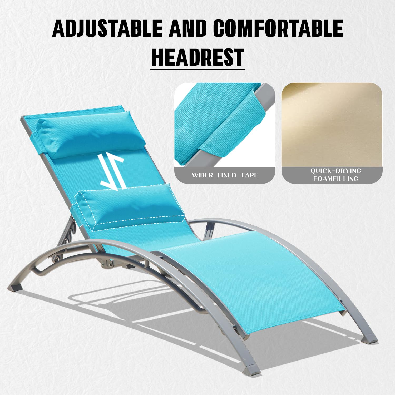 Aluminum Outdoor Sun Loungers  - Deck Chair Lounger 评论和价格