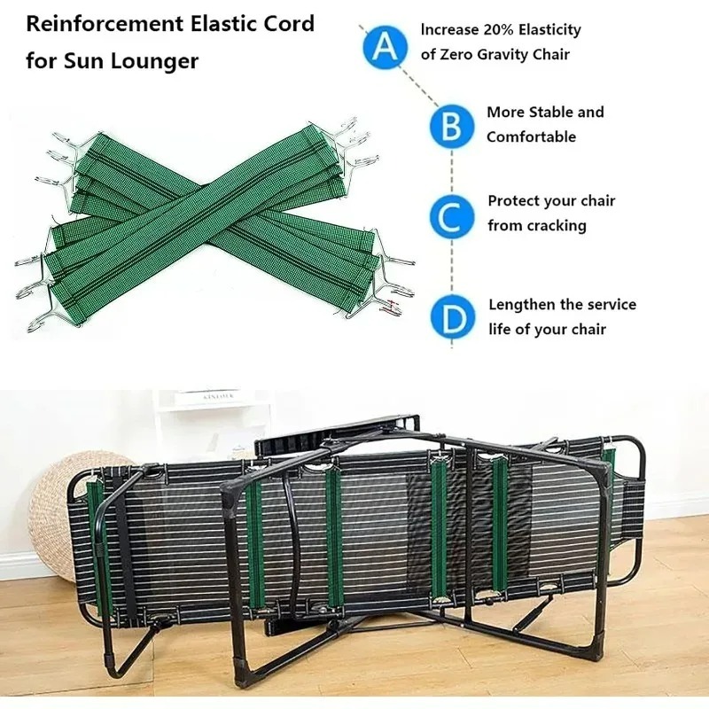 3/6Pcs Reinforcement Load-Bear - Deck Chair Lounger 评论和价格
