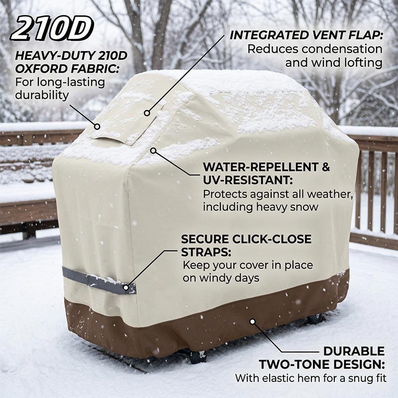 210D BBQ Beige Barbecue Grill  - Outdoor Furniture Manufacturer 评论和价格