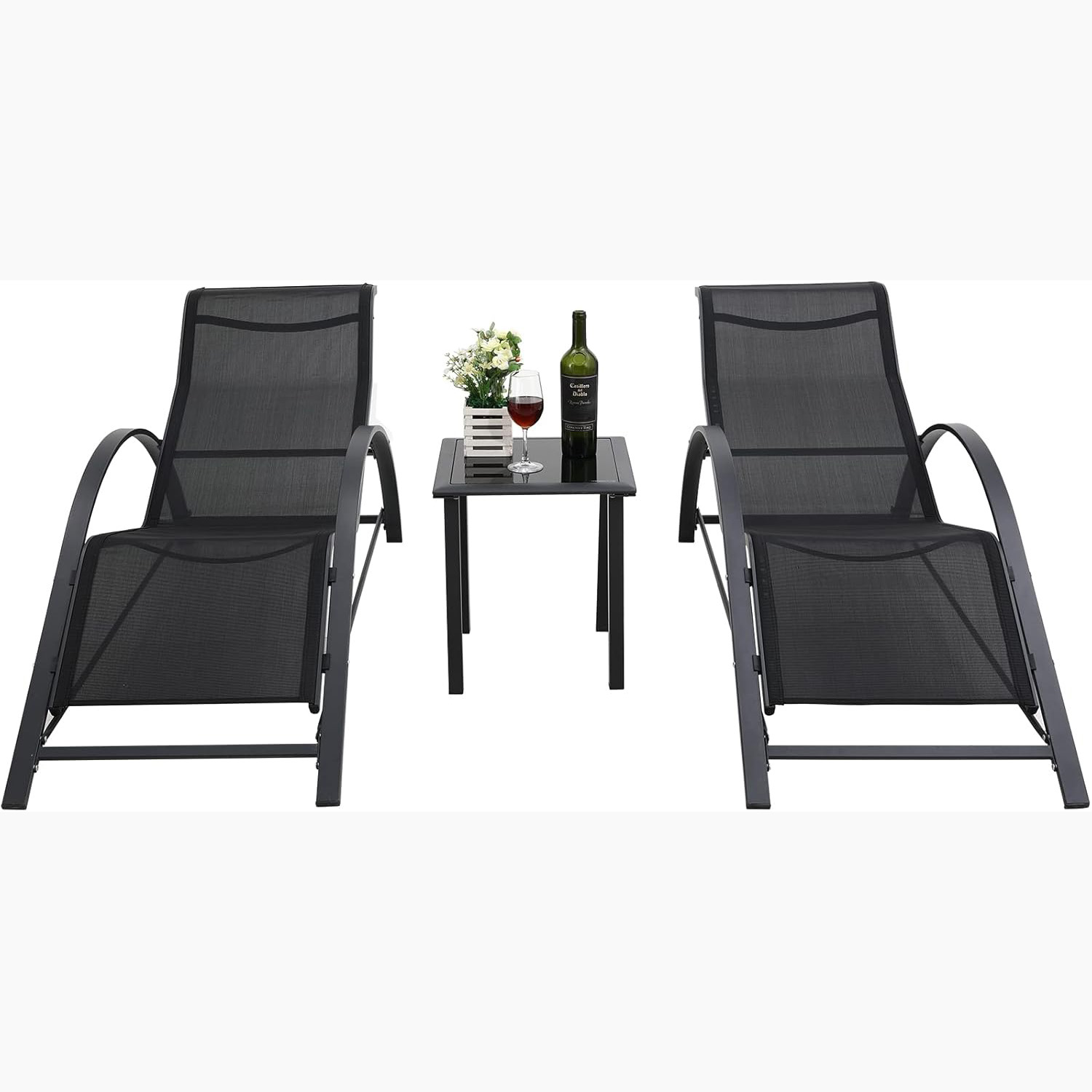 Patio Pool Chair Sun Lounger S - Deck Chair Lounger 评论和价格