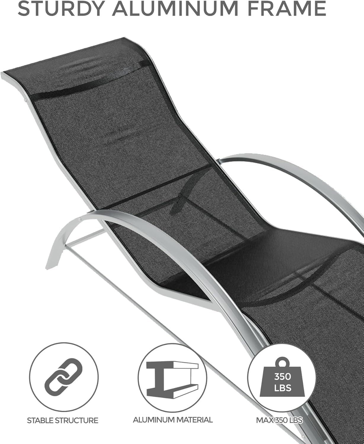 Patio Pool Chair Sun Lounger S - Deck Chair Lounger 评论和价格