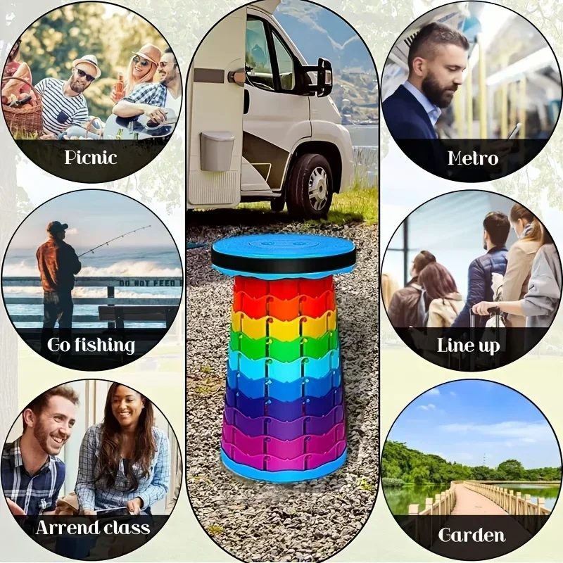 Rainbow Telescopic Camping Sto - Outdoor Furniture Set 评论和价格