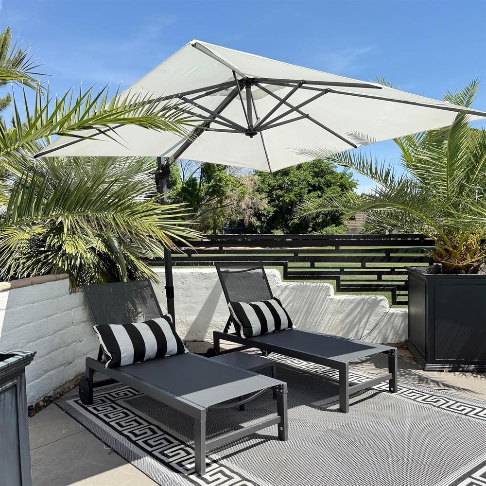 with Wheels Pool Lounge Chairs - Deck Chair Lounger 评论和价格