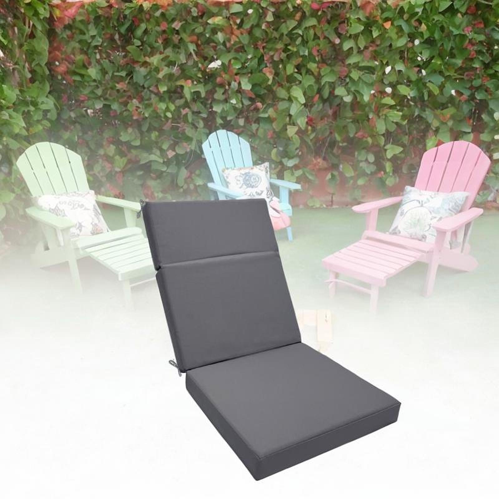 Patio Chair Cushion Seat Pad w - Deck Chair Lounger 评论和价格