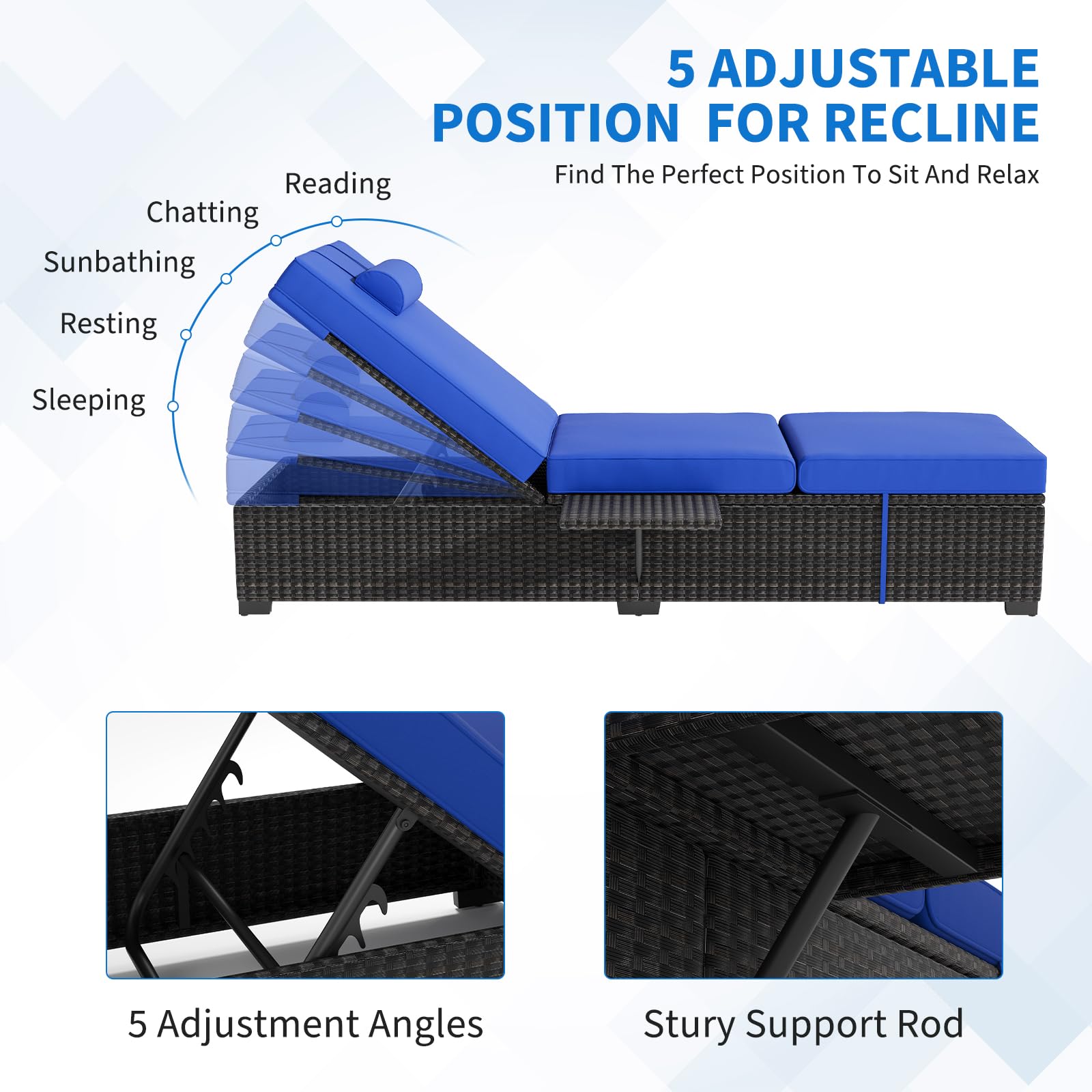 Outdoor Chaise Lounge Chairs S - Deck Chair Lounger 评论和价格