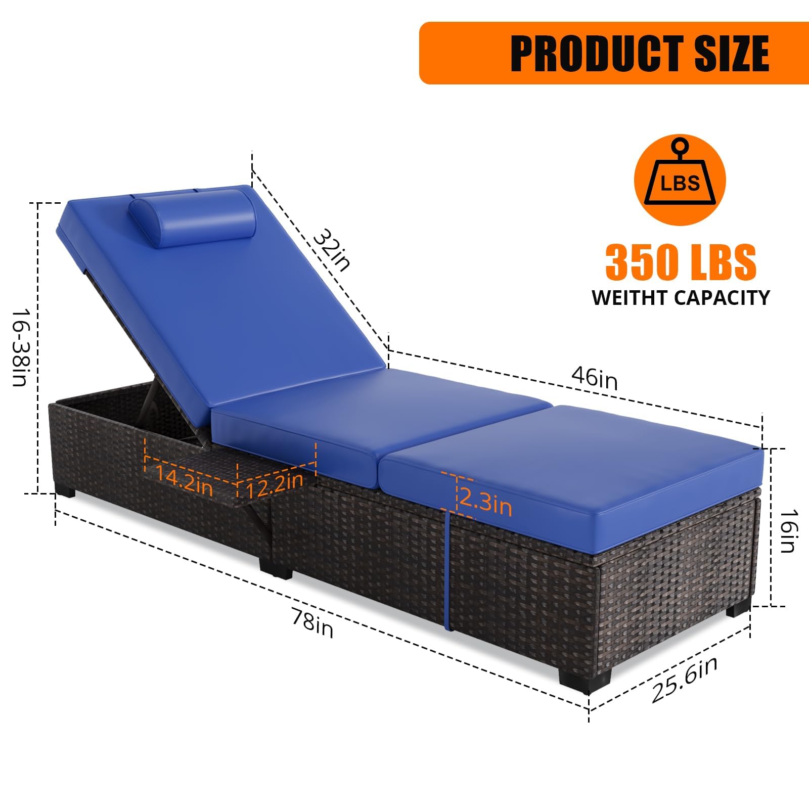 Outdoor Chaise Lounge Chairs S - Deck Chair Lounger 评论和价格